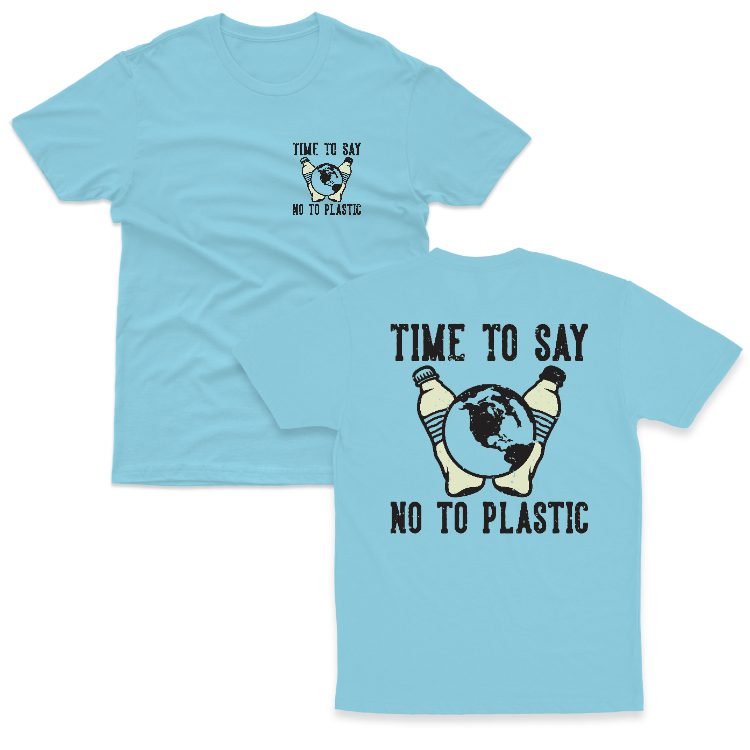 Baju Kaos Jaga Bumi Dari Sampah Plastik Alam 30 - gambar 1