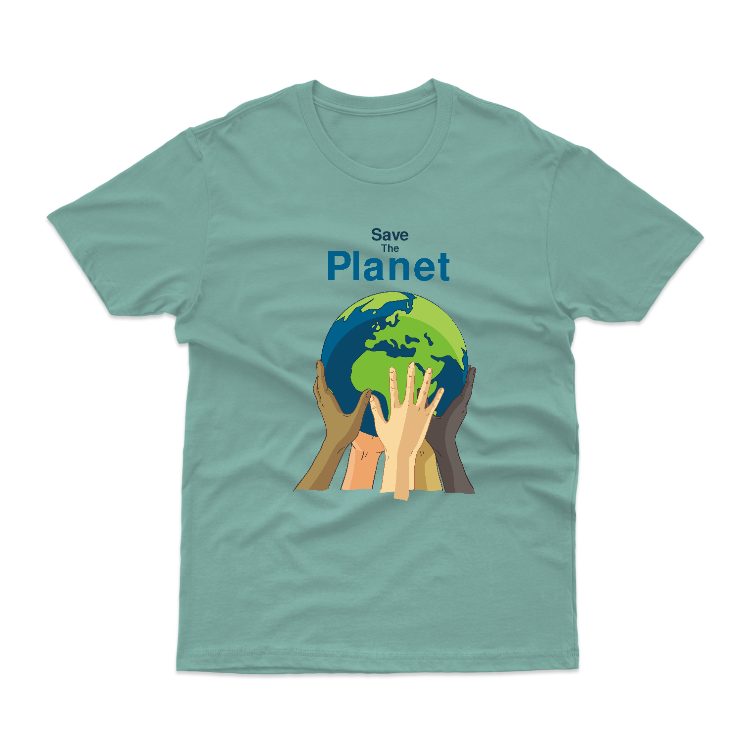 Baju Kaos Save The Planet Jaga Bumi Alam 38 - gambar 1
