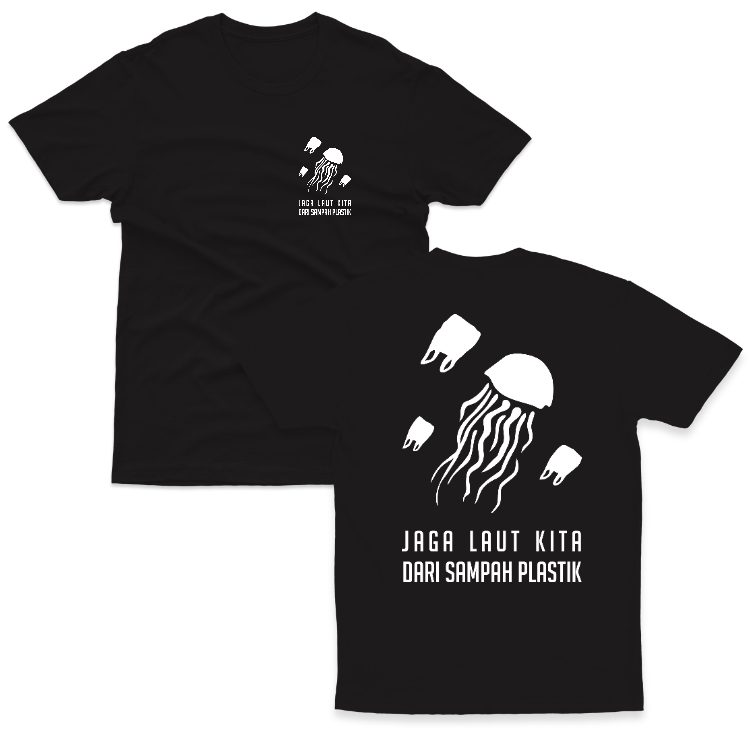 Baju Kaos Jaga Laut Bumi Save The Ocean Alam 19 - gambar 2