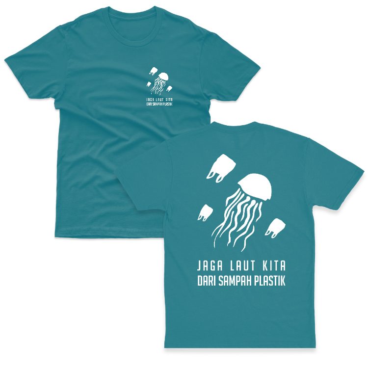 Baju Kaos Jaga Laut Bumi Save The Ocean Alam 19 - gambar 4