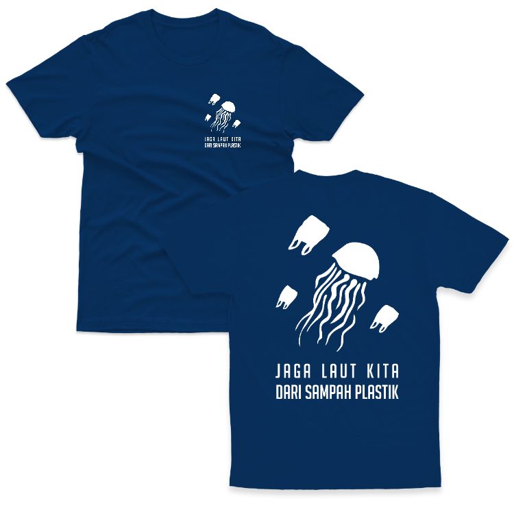 Baju Kaos Jaga Laut Bumi Save The Ocean Alam 19 - gambar 6