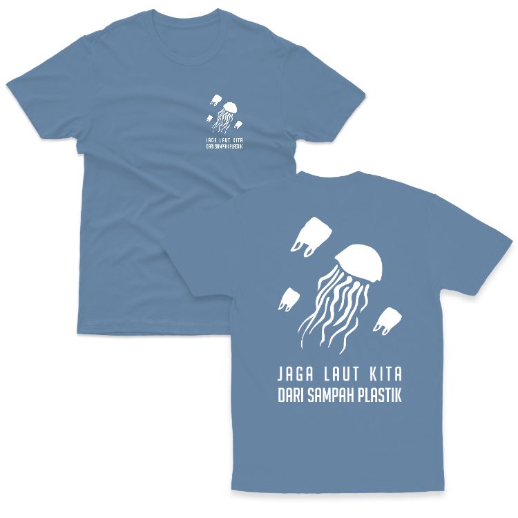 Baju Kaos Jaga Laut Bumi Save The Ocean Alam 19 - gambar 9