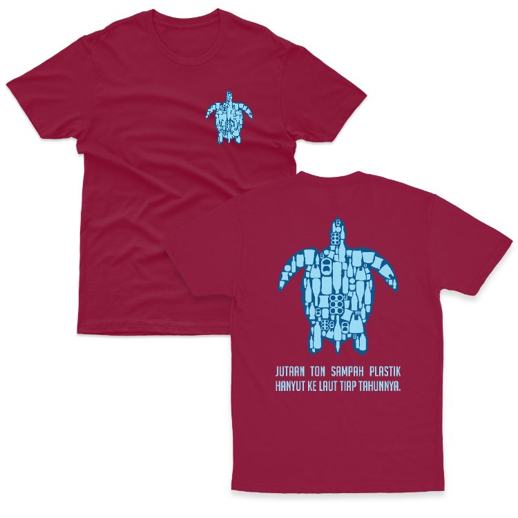Baju Kaos Jaga Laut Bumi Save The Ocean Alam 18 - gambar 3