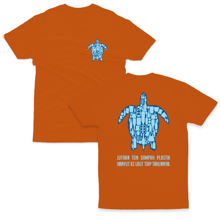 Baju Kaos Jaga Laut Bumi Save The Ocean Alam 18 - gambar 4