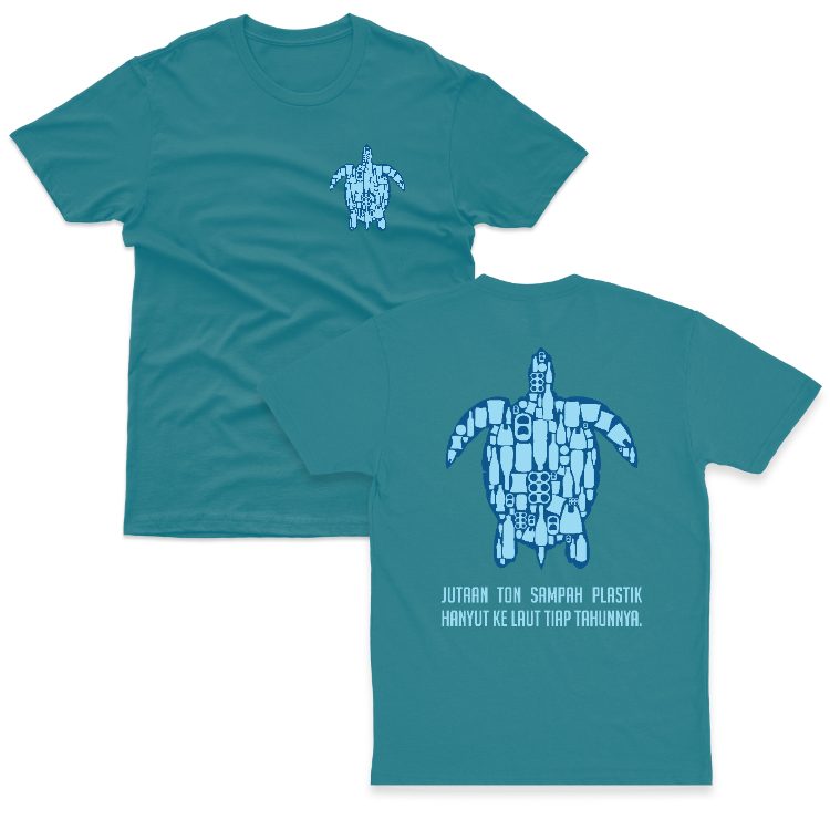 Baju Kaos Jaga Laut Bumi Save The Ocean Alam 18 - gambar 5