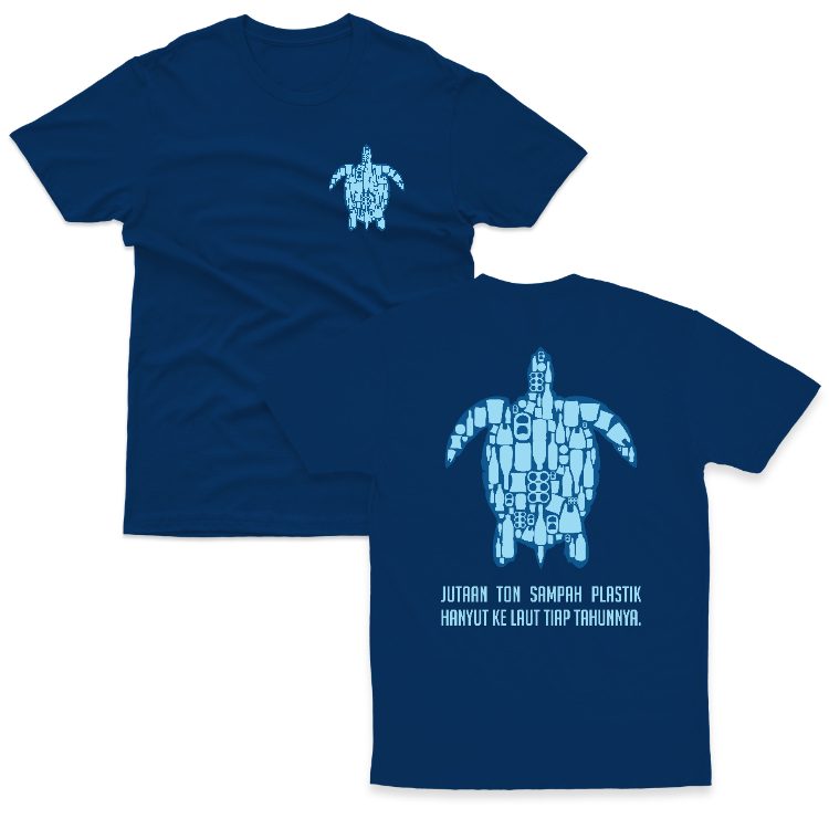 Baju Kaos Jaga Laut Bumi Save The Ocean Alam 18 - gambar 6