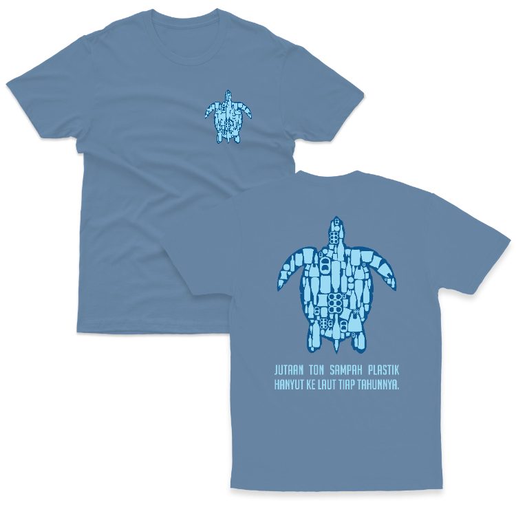Baju Kaos Jaga Laut Bumi Save The Ocean Alam 18 - gambar 7