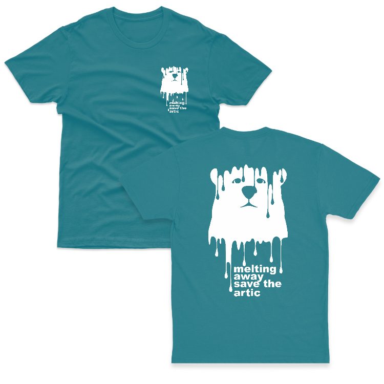 Baju Kaos Jaga Bumi Save The Artic Global Warming Alam 17 - gambar 4