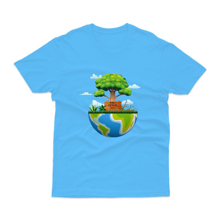 Baju Kaos Jaga Bumi Hutam Pohon Alam 32 - gambar 5