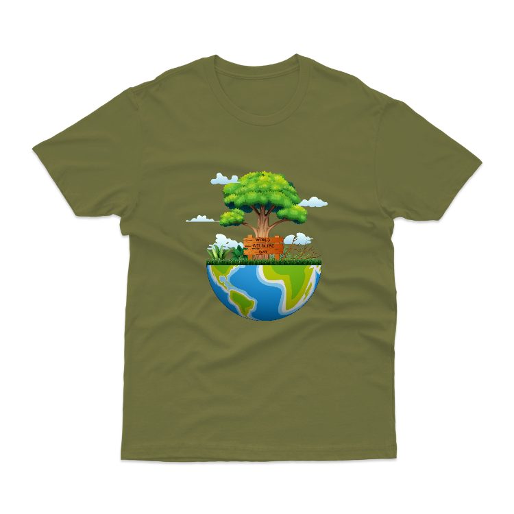 Baju Kaos Jaga Bumi Hutam Pohon Alam 32 - gambar 8