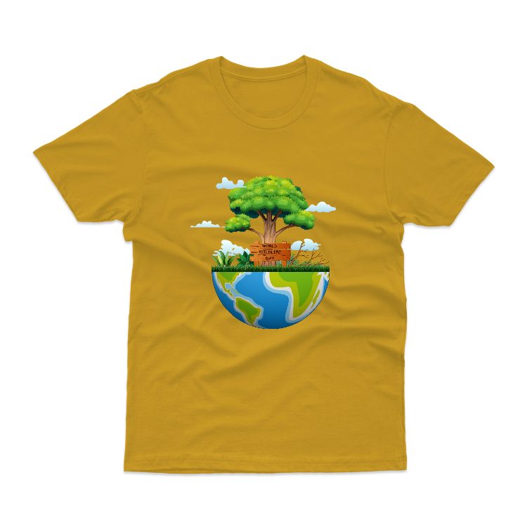 Baju Kaos Jaga Bumi Hutam Pohon Alam 32 - gambar 10
