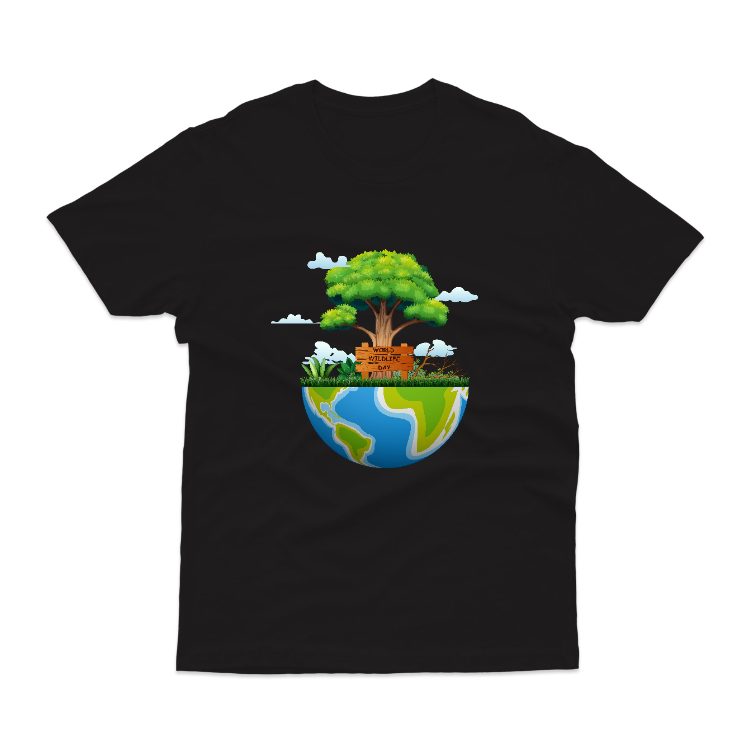 Baju Kaos Jaga Bumi Hutam Pohon Alam 32