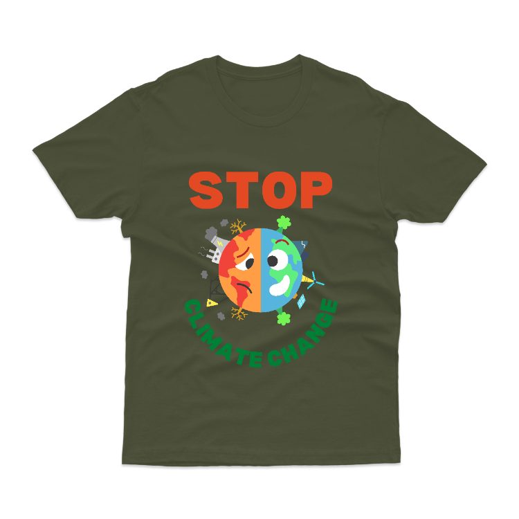 Baju Kaos Alam Hari Bumi Save Earth Stop Climate Change Pemanasan Global Jaga Hutan Bumi 25 - gambar 15
