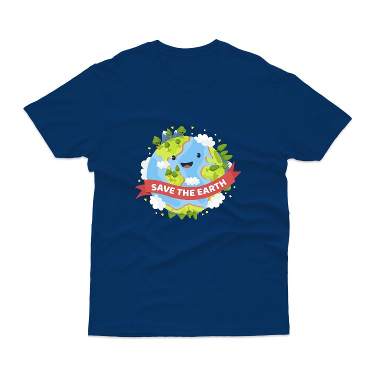 Baju Kaos Save Earth Jaga Bumi Alam 40 - gambar 3