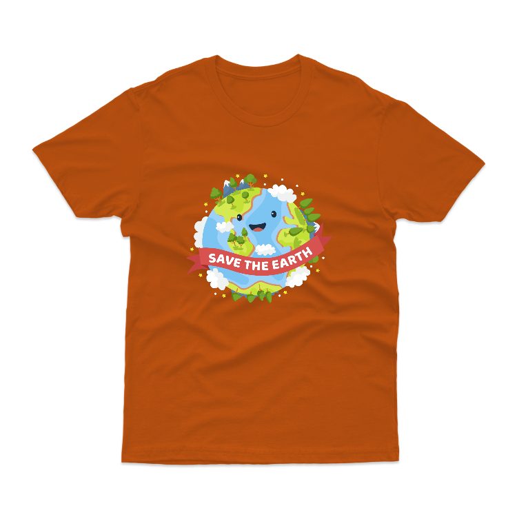 Baju Kaos Save Earth Jaga Bumi Alam 40 - gambar 4