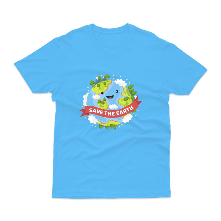 Baju Kaos Save Earth Jaga Bumi Alam 40 - gambar 7