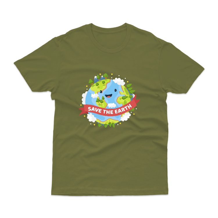 Baju Kaos Save Earth Jaga Bumi Alam 40 - gambar 11