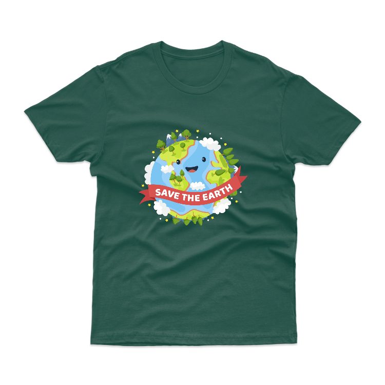 Baju Kaos Save Earth Jaga Bumi Alam 40 - gambar 22