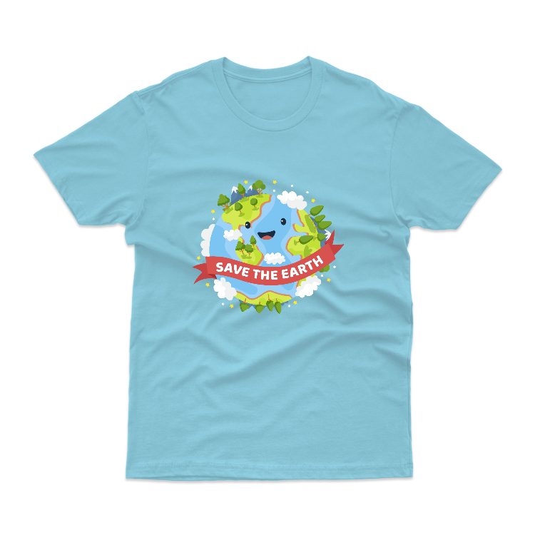 Baju Kaos Save Earth Jaga Bumi Alam 40 - gambar 23