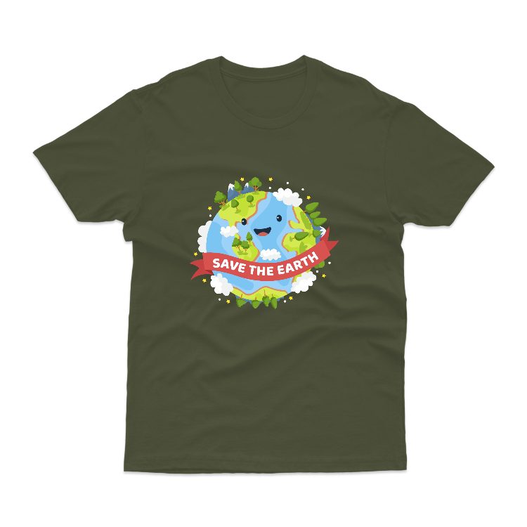 Baju Kaos Save Earth Jaga Bumi Alam 40 - gambar 25