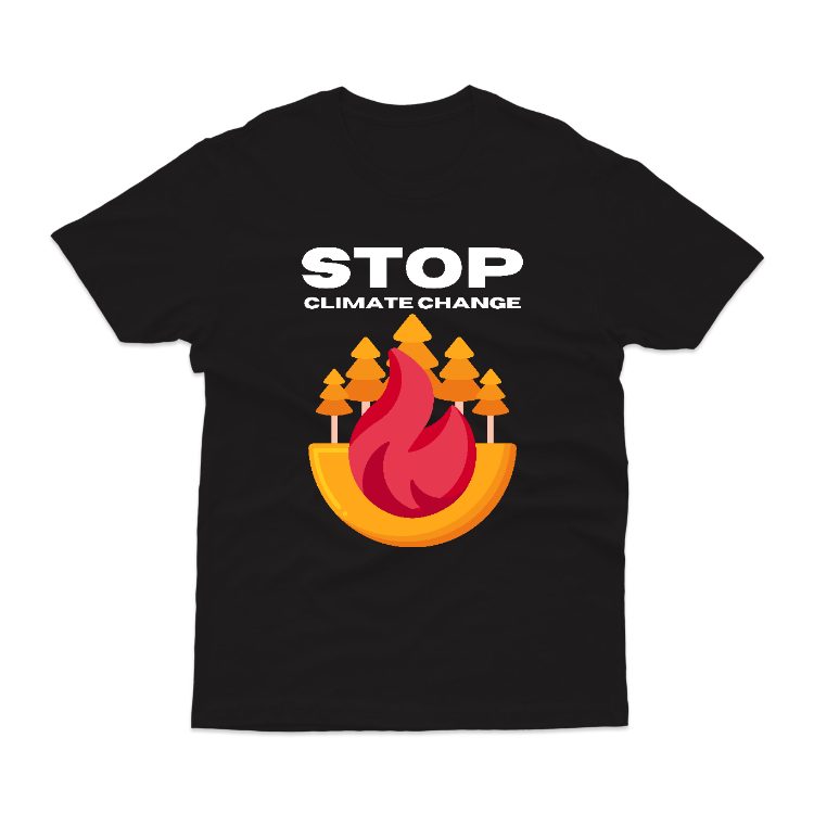 Baju Kaos Alam Hari Bumi Stop Climate Change Perubahan Iklim Pemanasan Global Jaga Hutan Bumi 20 - gambar 2