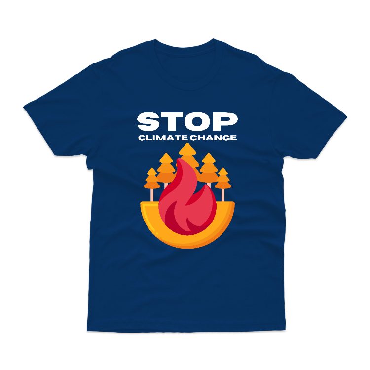 Baju Kaos Alam Hari Bumi Stop Climate Change Perubahan Iklim Pemanasan Global Jaga Hutan Bumi 20 - gambar 5