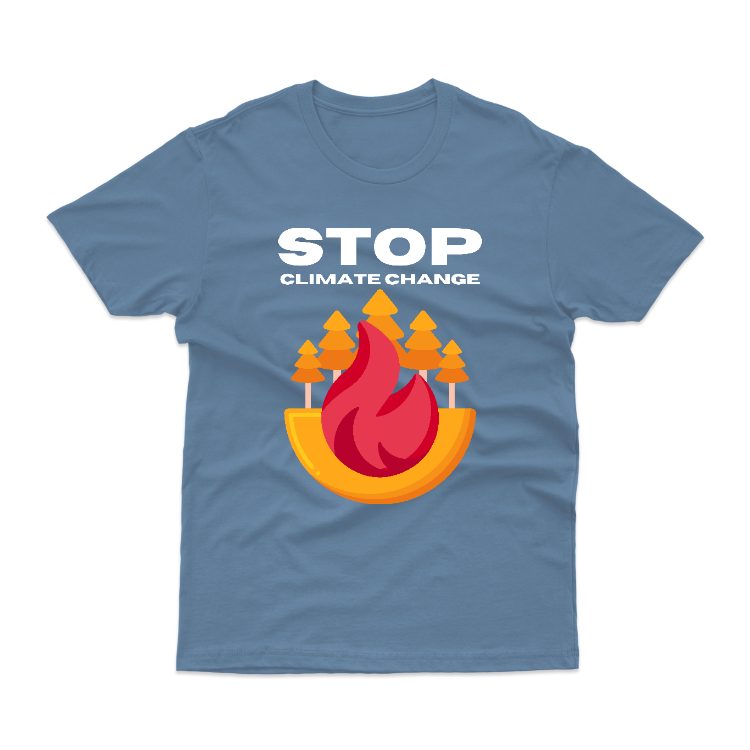 Baju Kaos Alam Hari Bumi Stop Climate Change Perubahan Iklim Pemanasan Global Jaga Hutan Bumi 20 - gambar 8