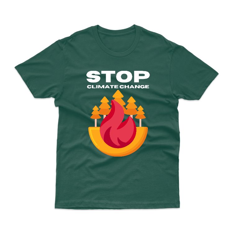 Baju Kaos Alam Hari Bumi Stop Climate Change Perubahan Iklim Pemanasan Global Jaga Hutan Bumi 20 - gambar 10