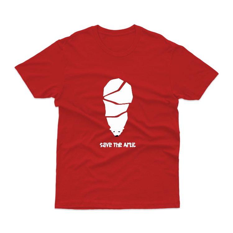 Baju Kaos Jaga Bumi Save The Artic Global Warming Alam 15 - gambar 3