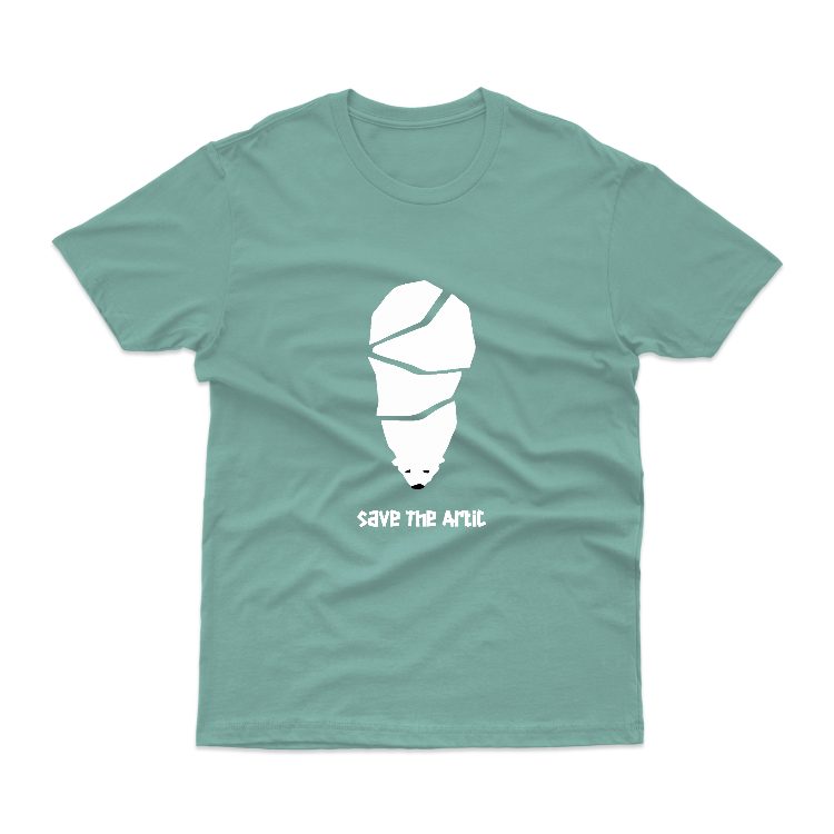 Baju Kaos Jaga Bumi Save The Artic Global Warming Alam 15 - gambar 4