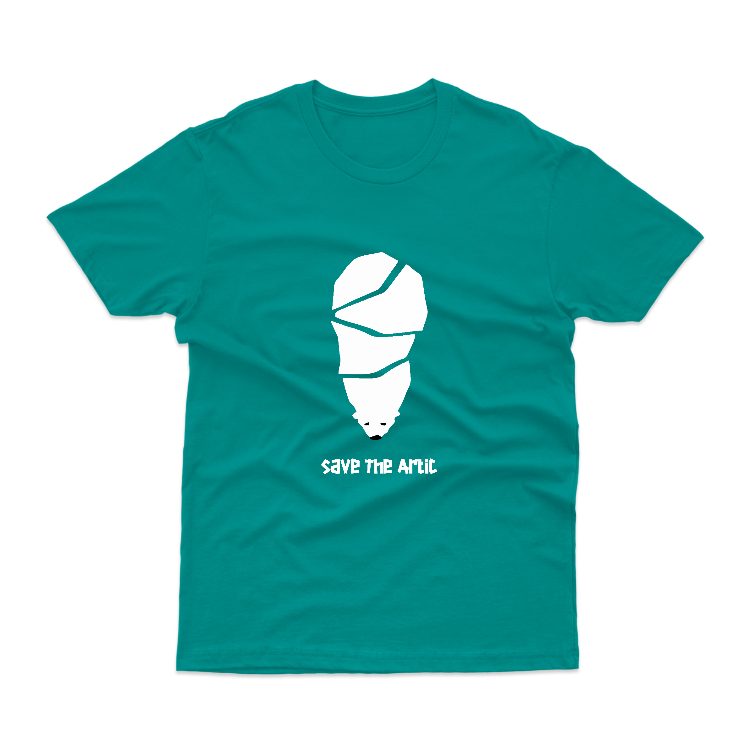 Baju Kaos Jaga Bumi Save The Artic Global Warming Alam 15 - gambar 5