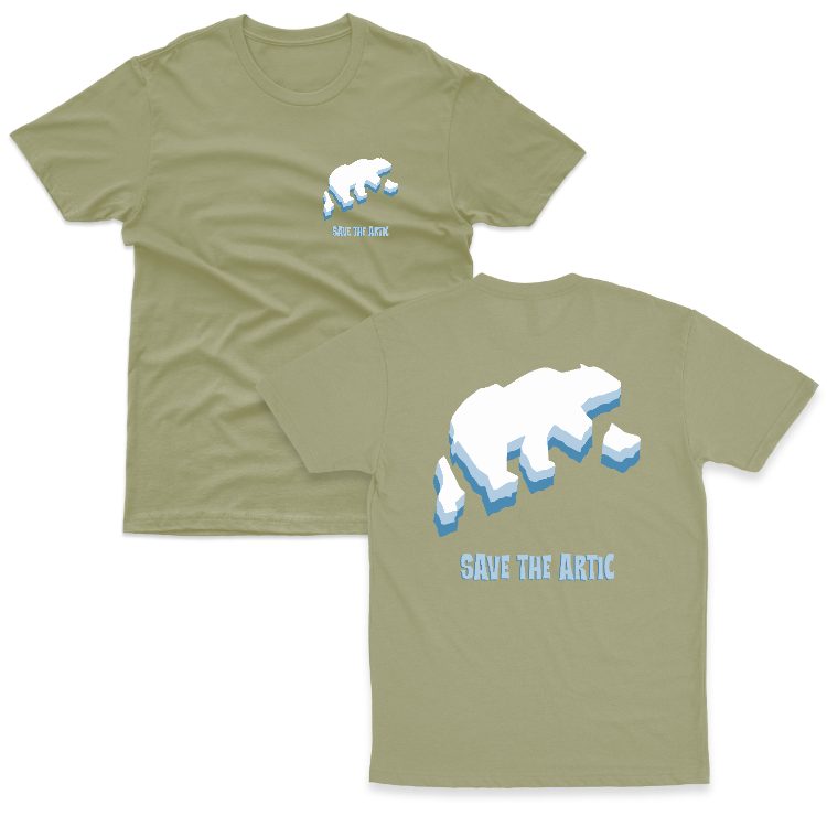 Baju Kaos Jaga Bumi Save The Artic Global Warming Alam 14 - gambar 4