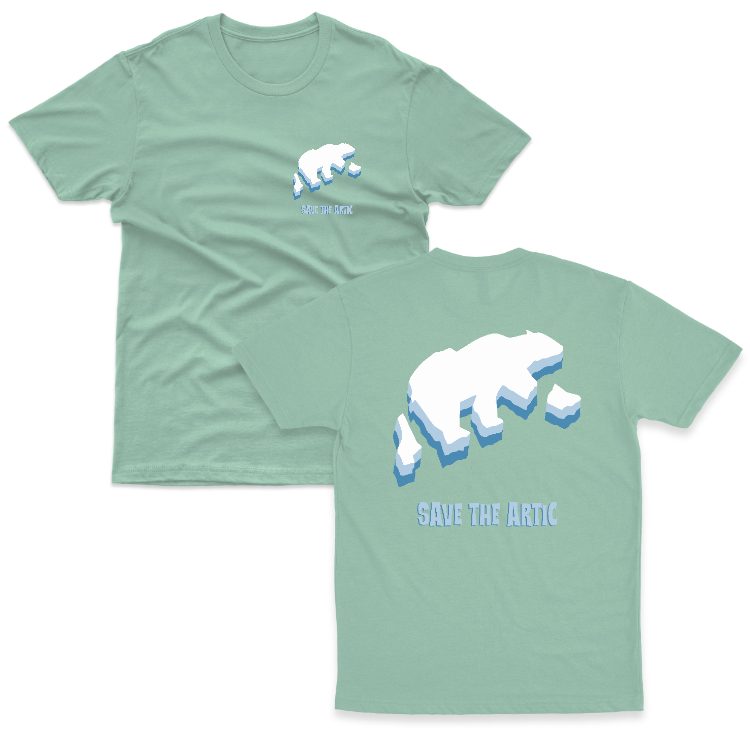 Baju Kaos Jaga Bumi Save The Artic Global Warming Alam 14 - gambar 5