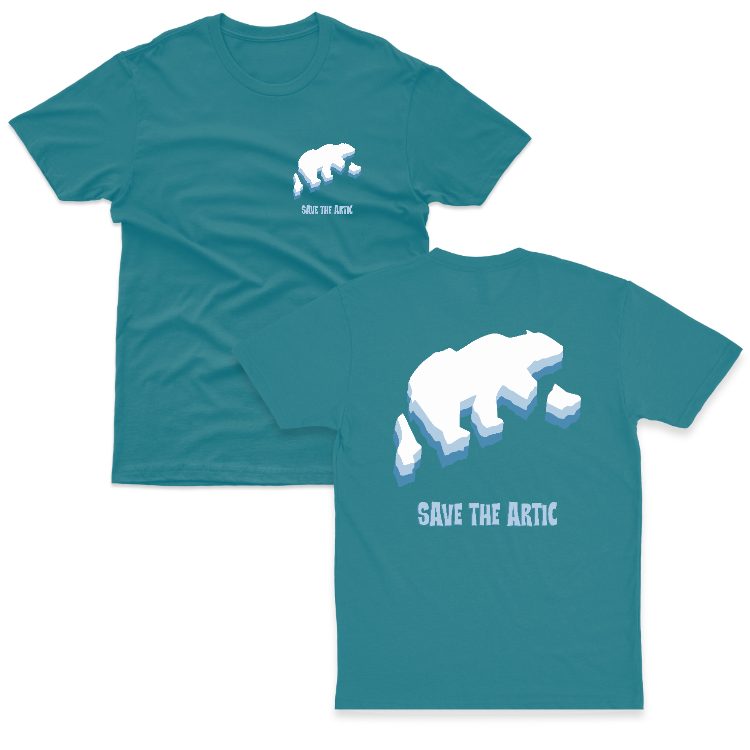 Baju Kaos Jaga Bumi Save The Artic Global Warming Alam 14 - gambar 7