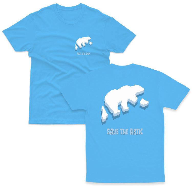 Baju Kaos Jaga Bumi Save The Artic Global Warming Alam 14 - gambar 8