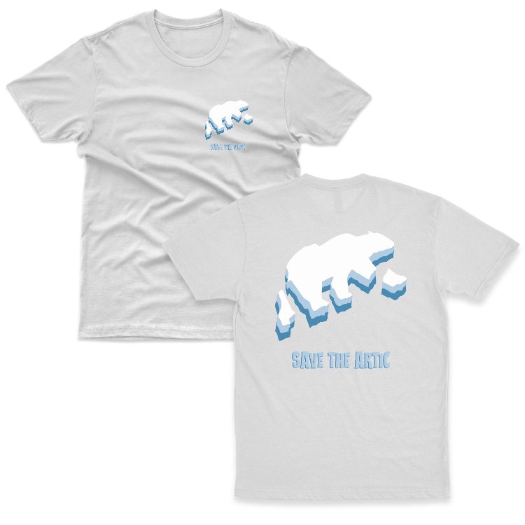 Baju Kaos Jaga Bumi Save The Artic Global Warming Alam 14 - gambar 9