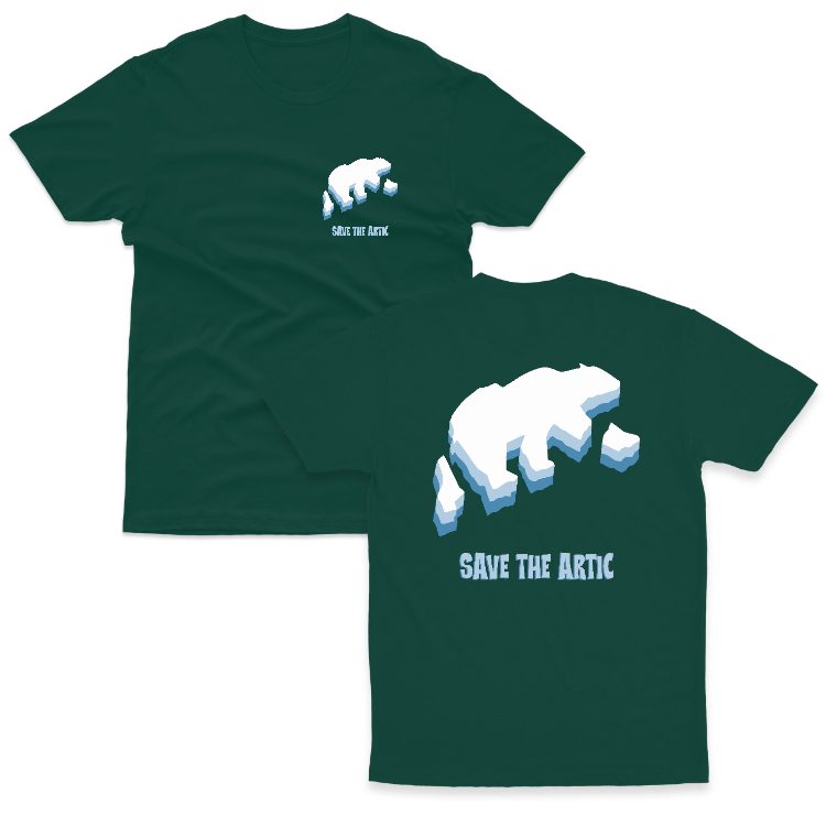 Baju Kaos Jaga Bumi Save The Artic Global Warming Alam 14 - gambar 24