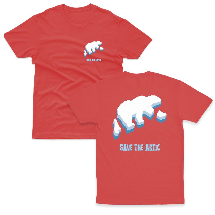 Baju Kaos Jaga Bumi Save The Artic Global Warming Alam 14 - gambar 27