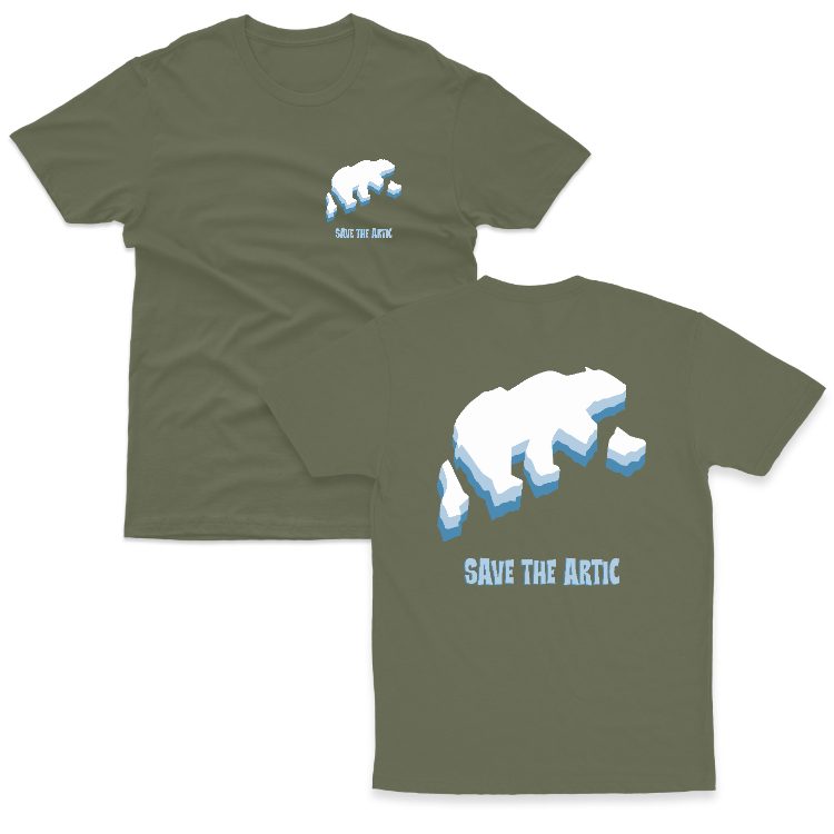 Baju Kaos Jaga Bumi Save The Artic Global Warming Alam 14 - gambar 28