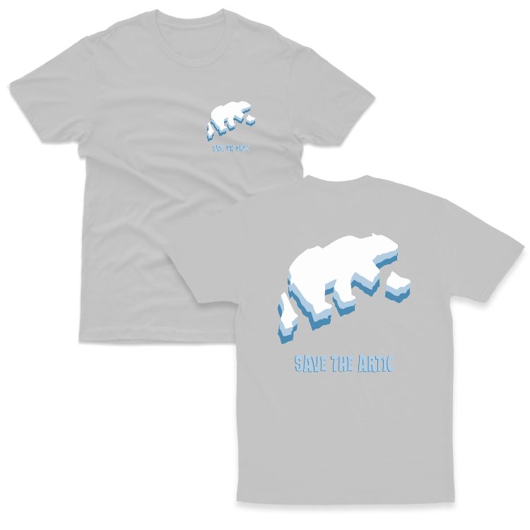 Baju Kaos Jaga Bumi Save The Artic Global Warming Alam 14 - gambar 29