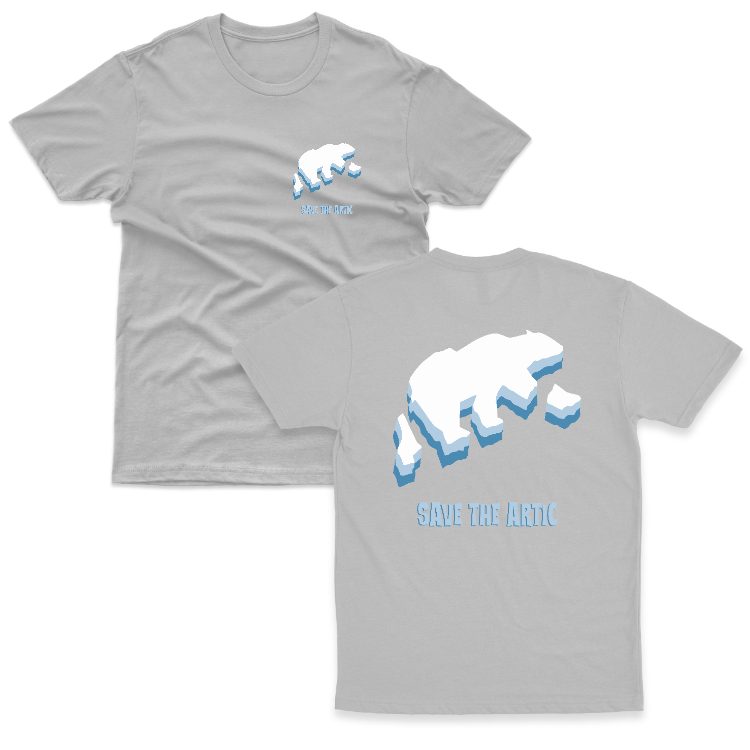 Baju Kaos Jaga Bumi Save The Artic Global Warming Alam 14 - gambar 30