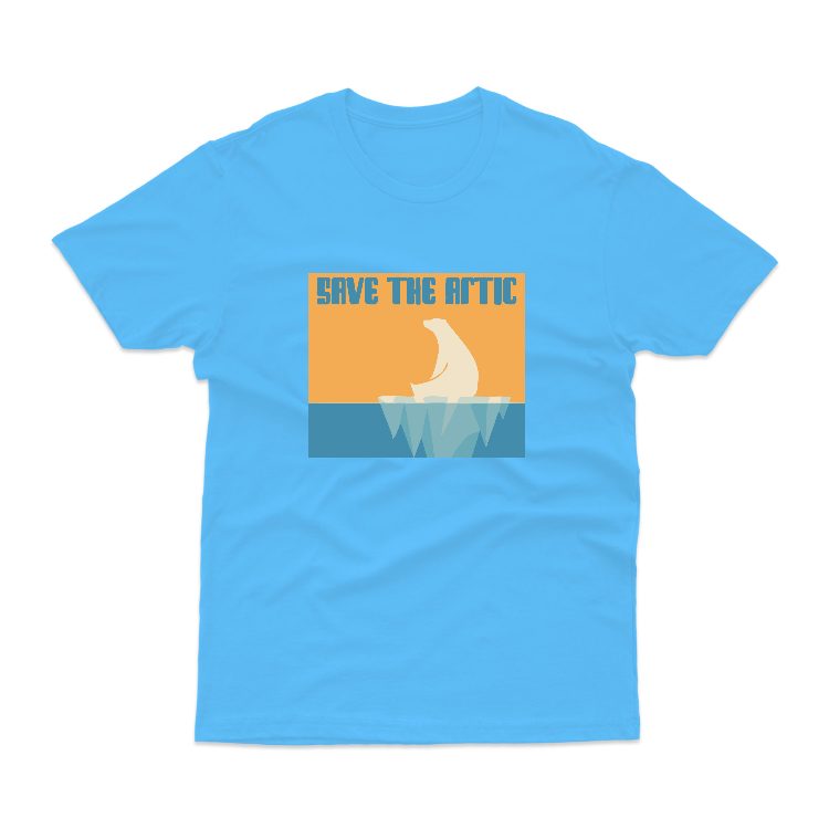 Baju Kaos Jaga Bumi Save The Artic Alam 12 - gambar 6