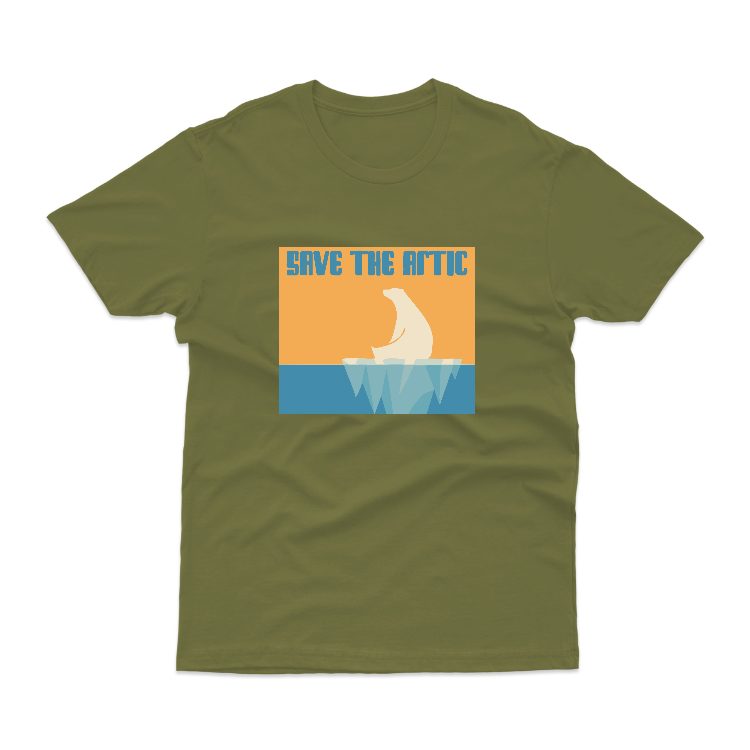 Baju Kaos Jaga Bumi Save The Artic Alam 12 - gambar 10