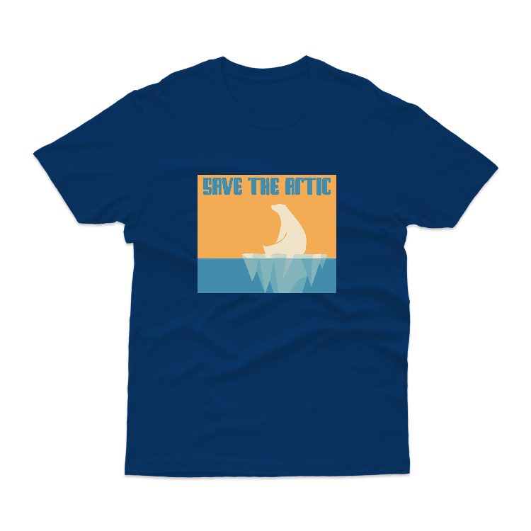 Baju Kaos Jaga Bumi Save The Artic Alam 12 - gambar 11