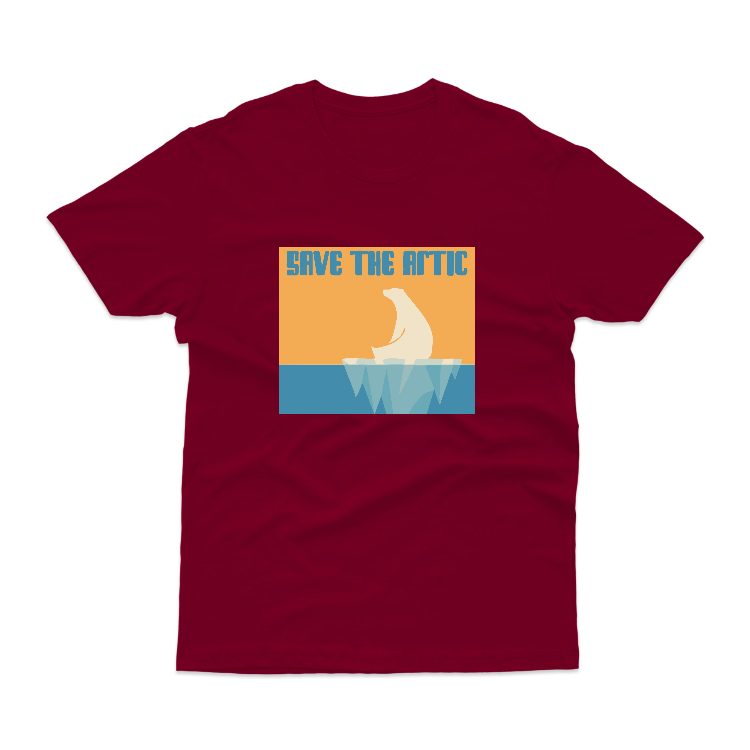 Baju Kaos Jaga Bumi Save The Artic Alam 12 - gambar 13