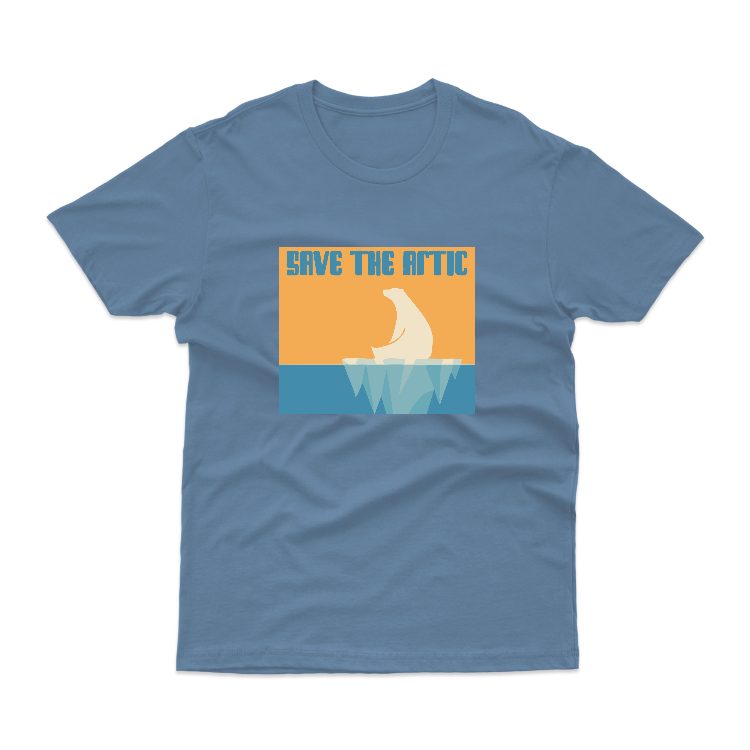 Baju Kaos Jaga Bumi Save The Artic Alam 12 - gambar 19