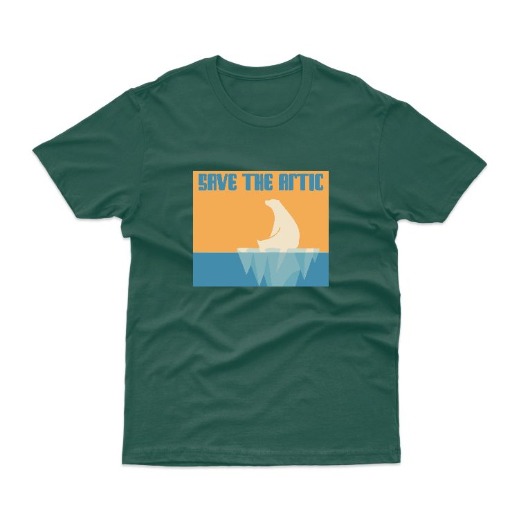Baju Kaos Jaga Bumi Save The Artic Alam 12 - gambar 23