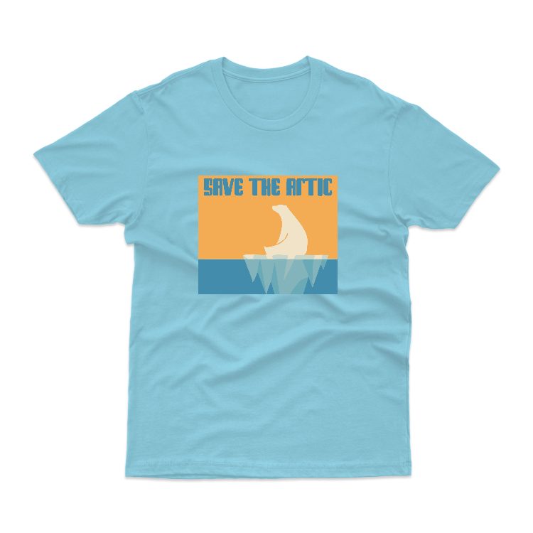 Baju Kaos Jaga Bumi Save The Artic Alam 12 - gambar 24