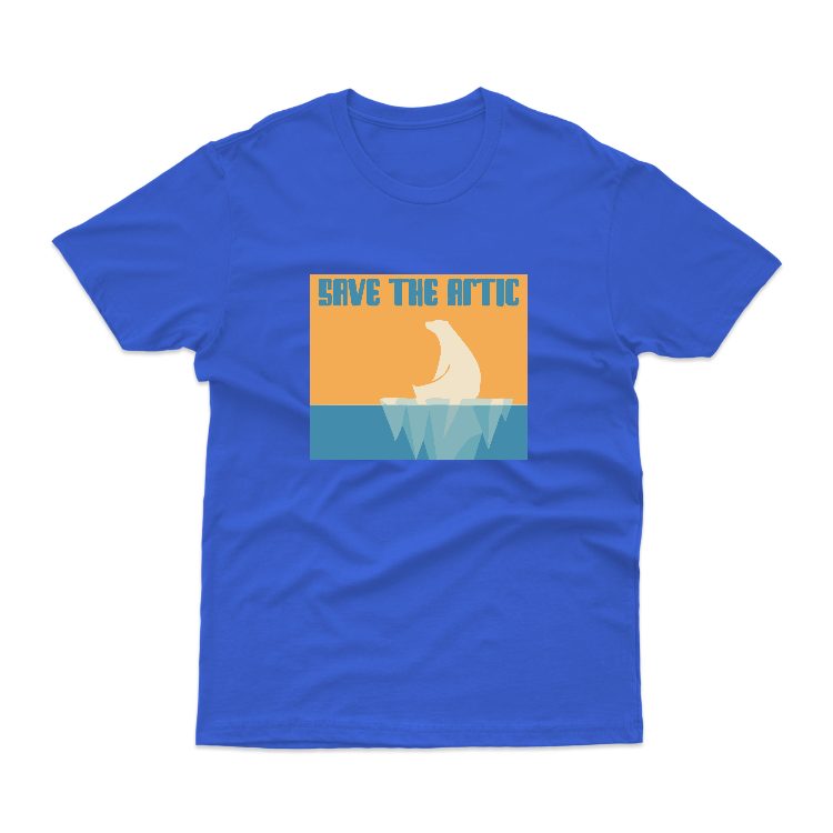Baju Kaos Jaga Bumi Save The Artic Alam 12 - gambar 25