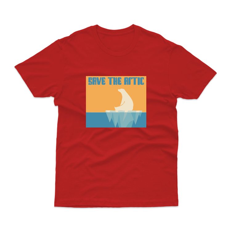 Baju Kaos Jaga Bumi Save The Artic Alam 12 - gambar 26